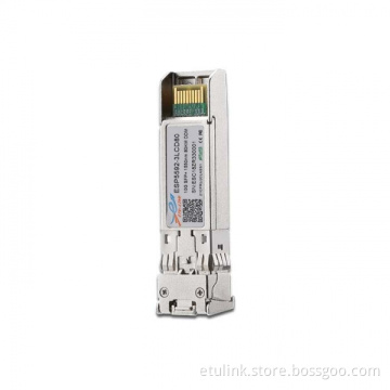 10GBASE-ZR SFP+ 1550NM 100KM OPTICAL TRANSCEIVER